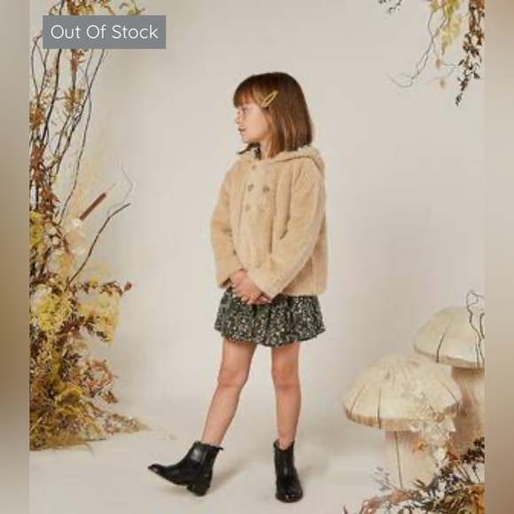 Rylee & Cru Double Breasted Coat 6/7y